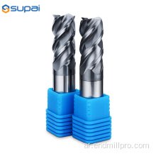 متغير الحلزون طحن أداة endmill للفولاذ المقاوم للصدأ